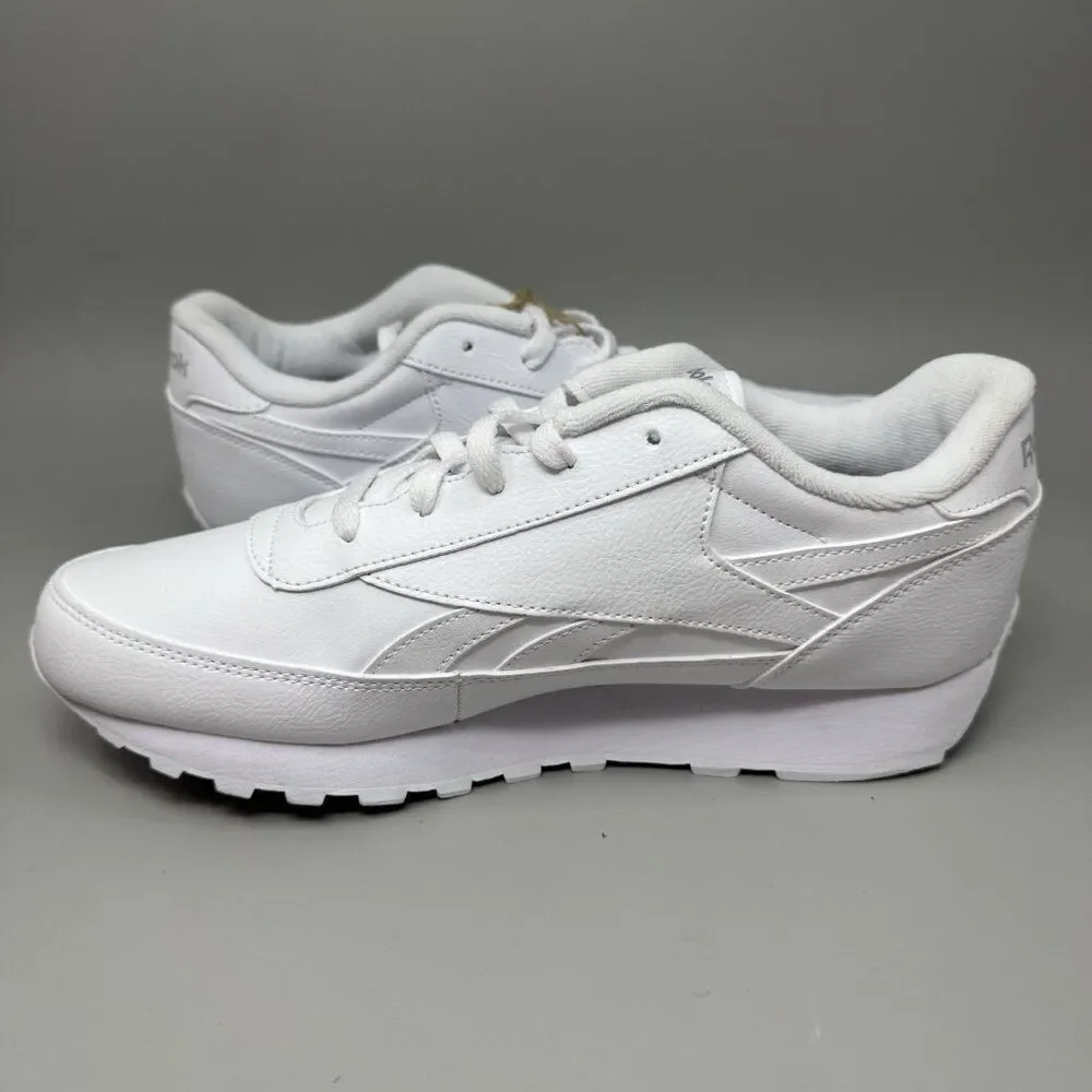 Reebok Classics Renaissance Mens Size 9.5 White Athletic Walking Shoes Sneakers